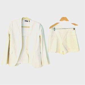 Theory shorts and blazer set Sz 2
